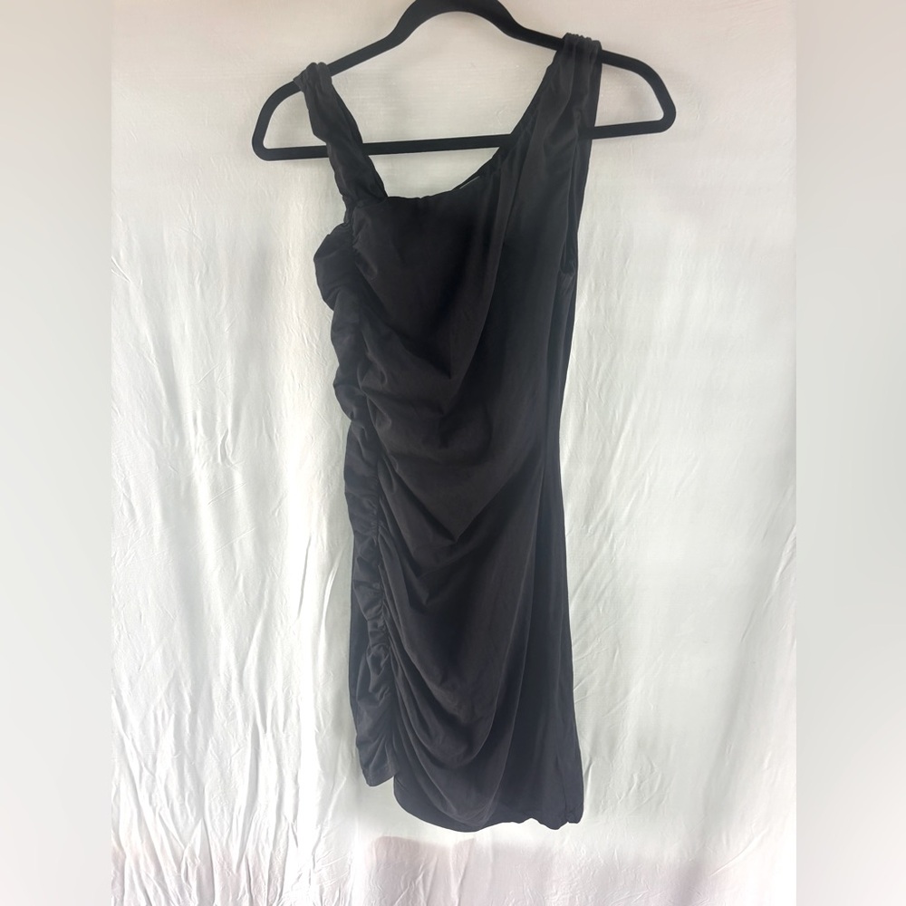 Velvet by Graham & Spencer Black Mini Dress- Medium- EUC -Black